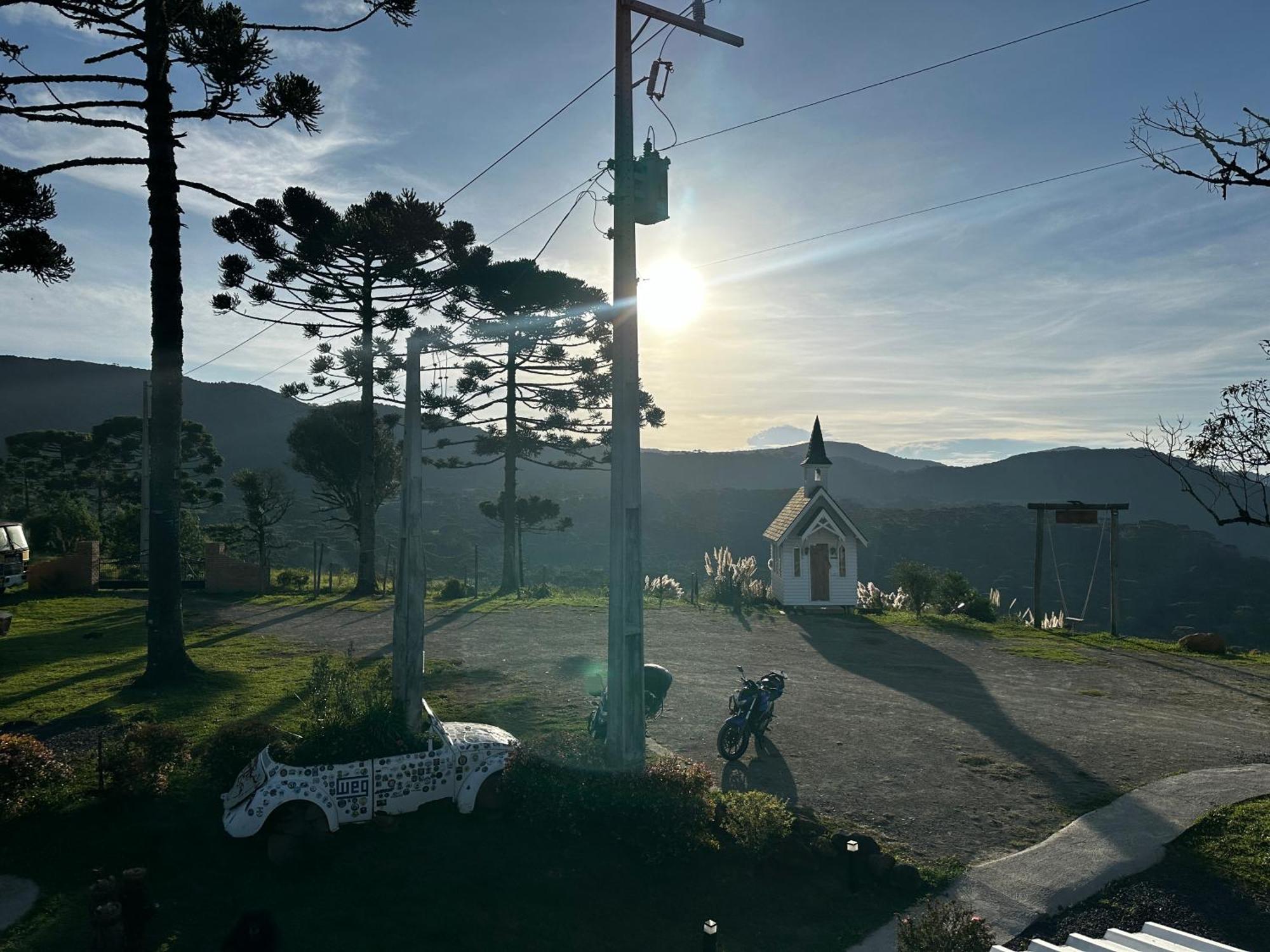 Pousada E Camping Do Motochileiro 우루비시 외부 사진